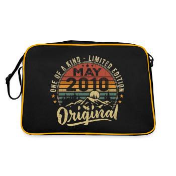 May 2010 Vintage Birthday Gift May 2010 - Retro Bag - black/gold - Back
