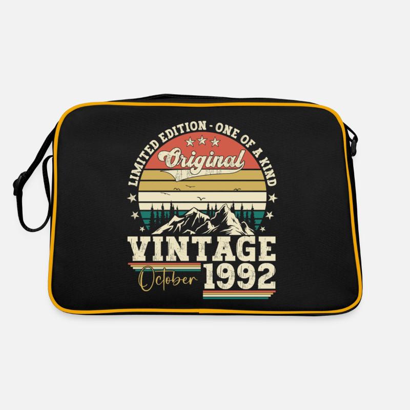 Original Octobre 1992 30th Birthday Gift Cool Sac Retro