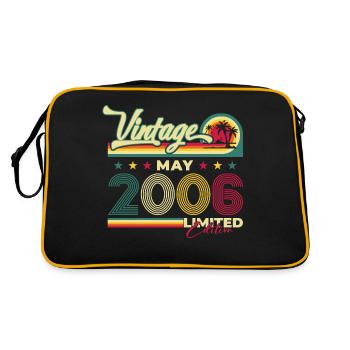 Millésime 2006 Millésime 2006 18ème anniversaire 2006 - Sac Retro - noir/or - Dos