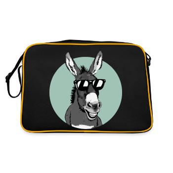 Donkey Donkey Mule Muli - Retro Bag - black/gold - Back