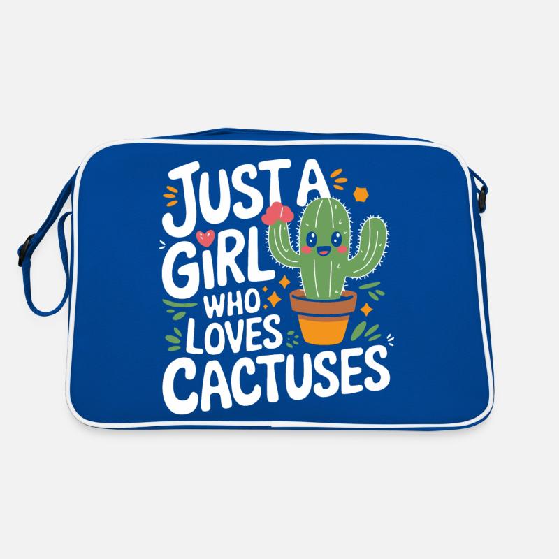 Cactus Cacti Desert Plant Retro Bag