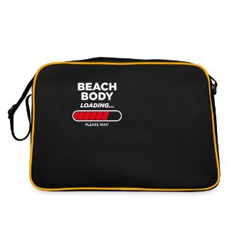 Beach body Loading - Retro Bag - black/gold - Back