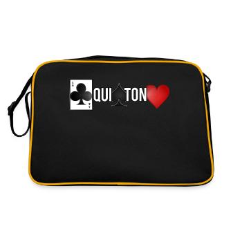 Ace Of Clover That Stings - Retro Bag - black/gold - Back