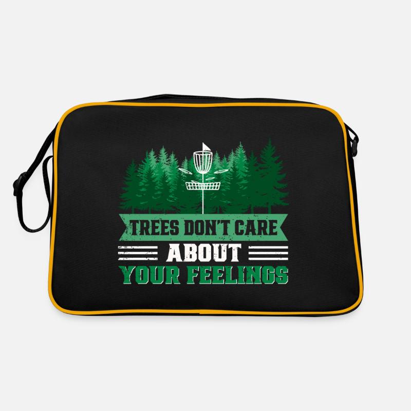 Disc Golf Player Frisbee Player Sac Retro