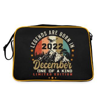 Les légendes sont sorties en décembre 2022 - Retro 2022 - Sac Retro - noir/or - Dos