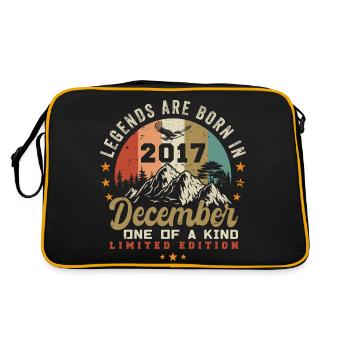 The legends were published in December 2017 - Retro 2017 - Retro Bag - black/gold - Back
