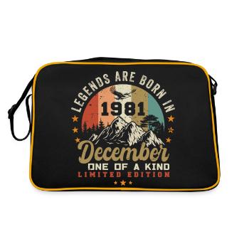 The Legends were published in December 1981 - Retro 1981 - Retro Bag - black/gold - Back