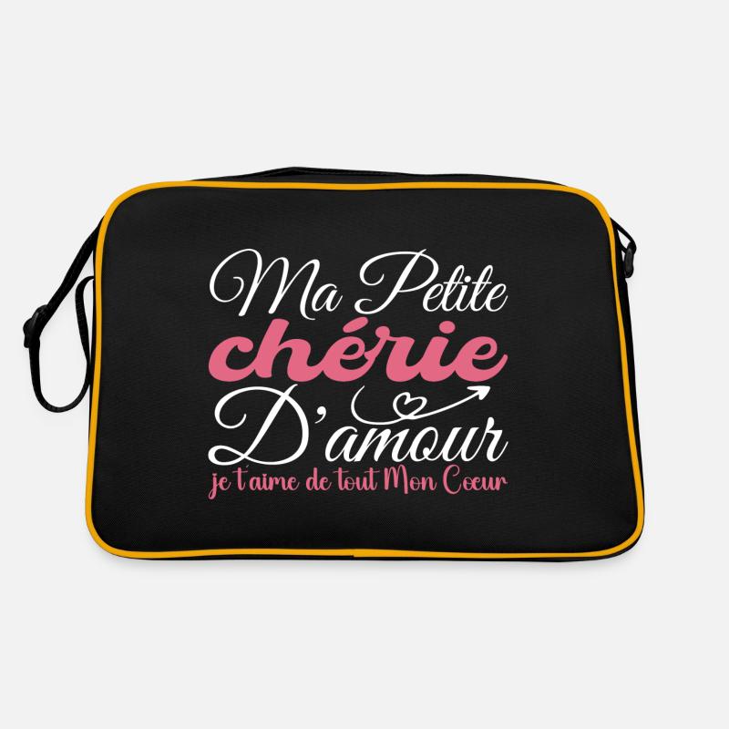 Schatz Geschenk der Liebe, bester Schatz ich liebe dich Retro Tasche