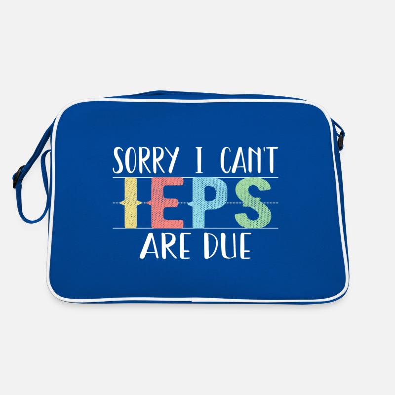 Sorry I Can't IEPS Are Due Retro Bag
