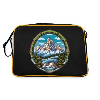 Alpinisme des - Sac Retro - noir/or - Dos