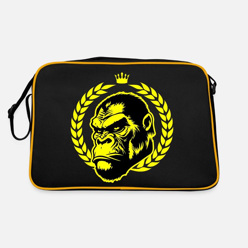 Gorilla Head Retro Bag