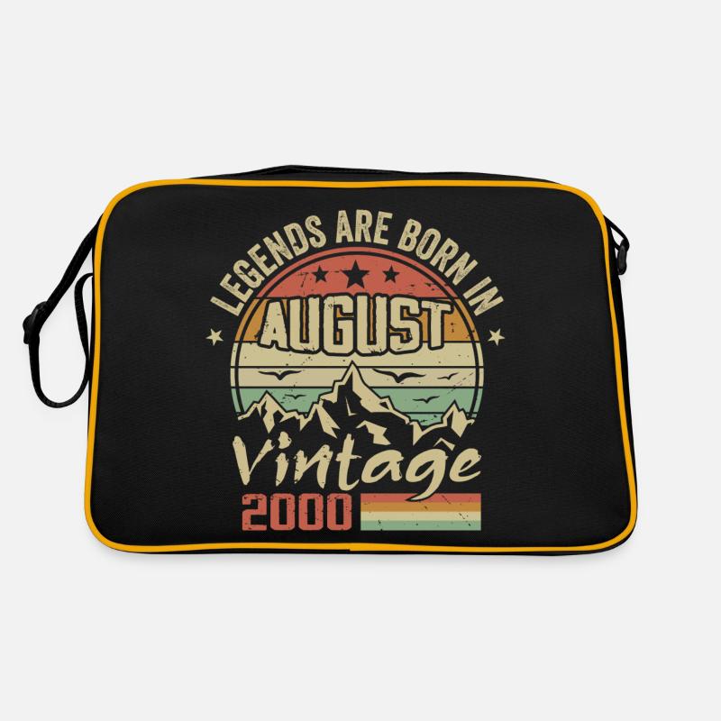 Août 2000 Anniversaire 2000 - Légendes Août 2000 Sac Retro