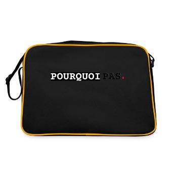 Why not, line - Retro Bag - black/gold - Back