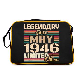 May 1946 May - Jubilee May 1946 - Retro Bag - black/gold - Back