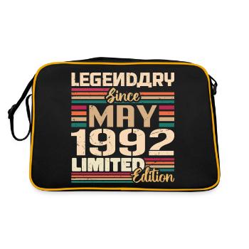 May 1992 May - Jubilee May 1992 - Retro Bag - black/gold - Back