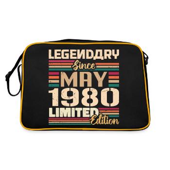 May 1980 May - Jubilee May 1980 - Retro Bag - black/gold - Back
