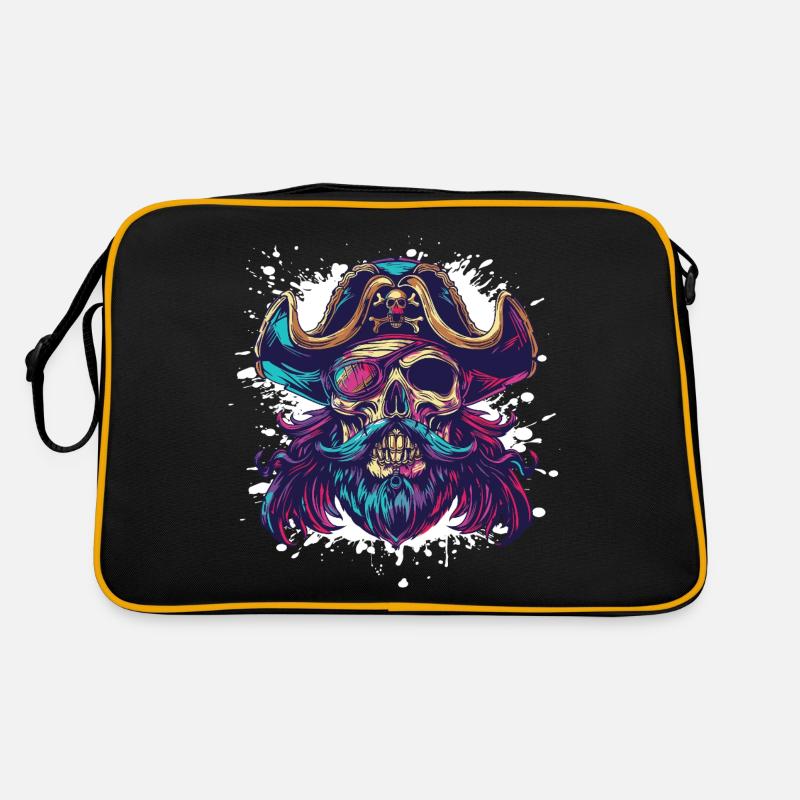 Squelette de pirate Sac Retro