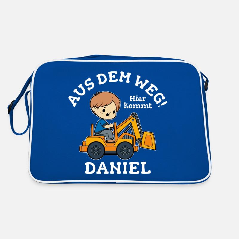 Daniel Vorname Bagger Retro Tasche