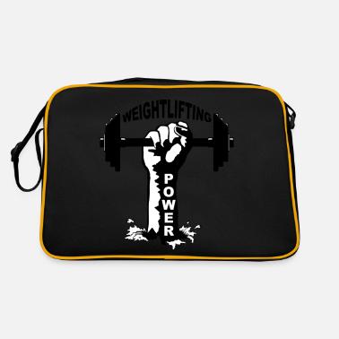 sollevamento pesi Borsa retrò