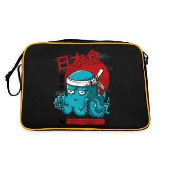 Japanese Octopus - Sac Retro - noir/or - Dos