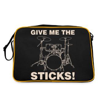 Pilons - Sac Retro - noir/or - Dos