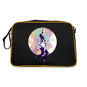 MALIAN HERO - Retro Bag - black/gold - Back