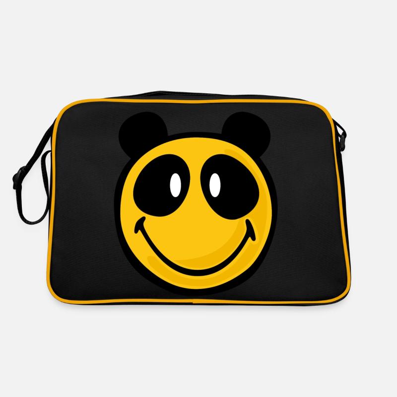 Smiley Panda Sac Retro