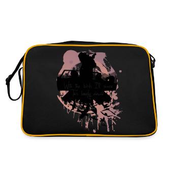 RHCP Splat - Retro Bag - black/gold - Back