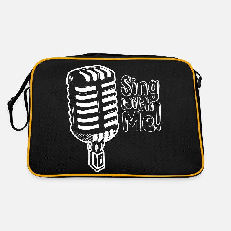 Sing With Me Retro Tasche