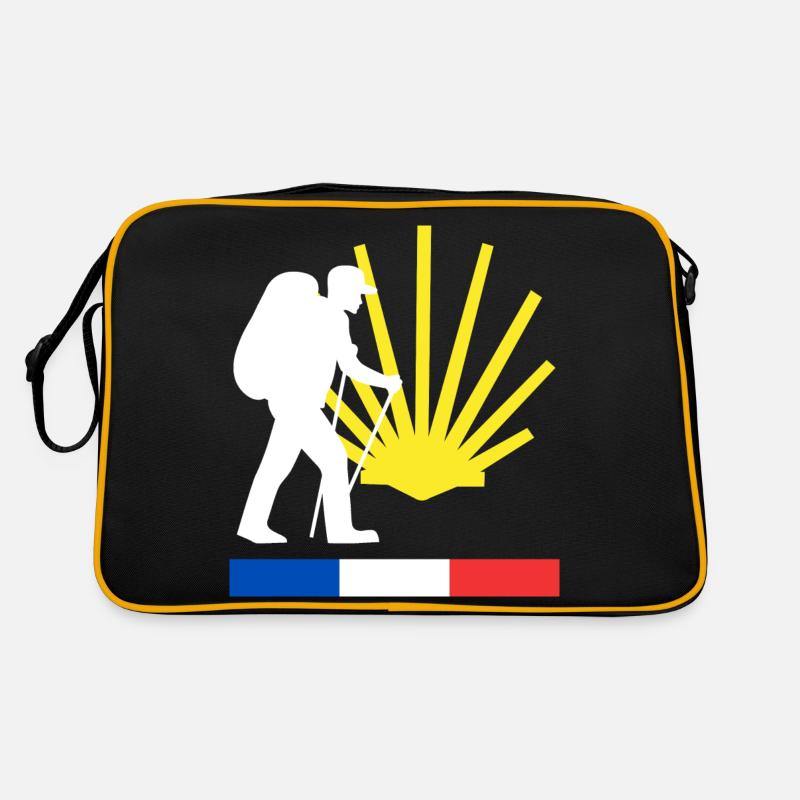 Marcheur Saint Jacques de Compostelle Sac Retro