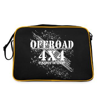 Offroad 4X4 experience - Sac Retro - noir/or - Dos