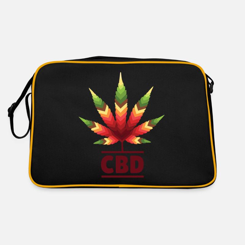cbd feuille Sac Retro