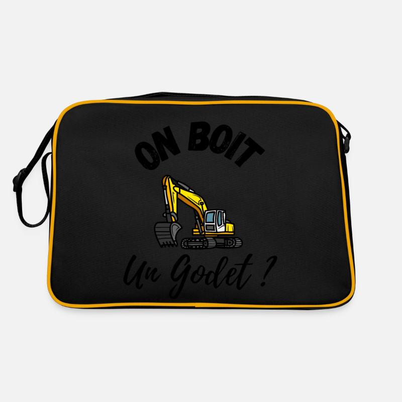 on boit un godet Sac Retro