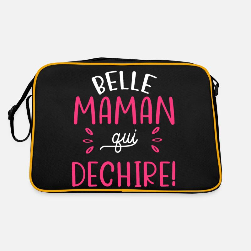 Belle maman qui déchire. cadeau belle mere Sac Retro