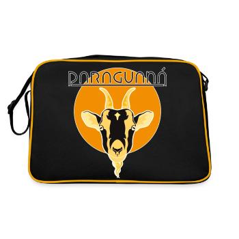 Paraguanera Goat - Retro Bag - black/gold - Back