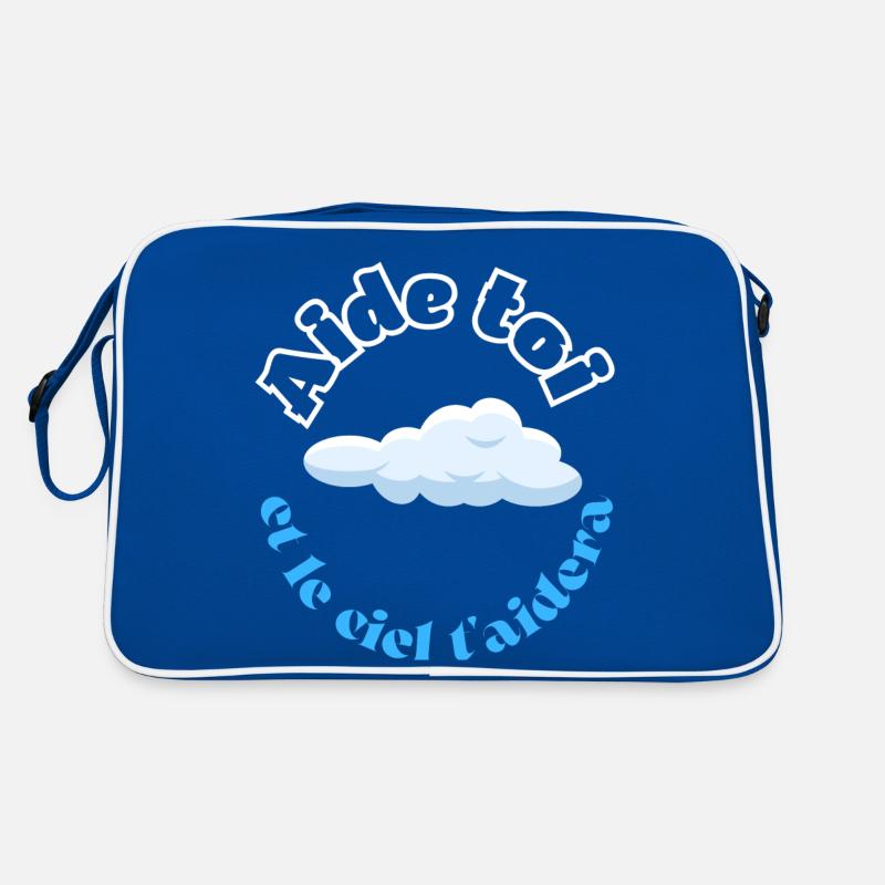 Aide toi et le ciel t aidera Sac Retro