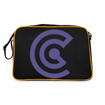 C Clothing Brand - Retro Bag - black/gold - Back