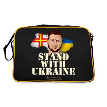 Ukraine Guernesey - Sac Retro - noir/or - Dos
