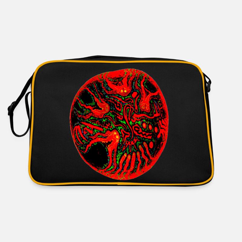 Ragnarok - Retro Tasche - Schwarz/Gold