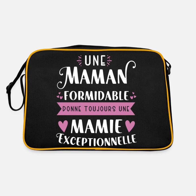 Une maman formidable donne toujours une mamie Sac Retro