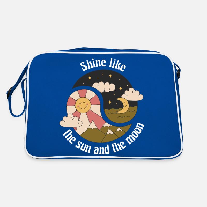 Brillez comme le soleil et la lune que la nature conçoit Sac Retro
