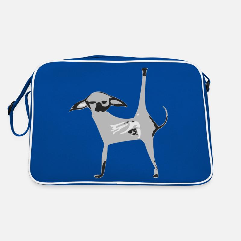 Cosmo, der Graue Chiwawa Retro Tasche