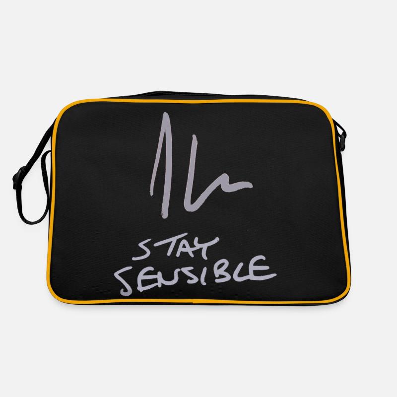 Jon Hare "Stay Sensible" Retro Bag