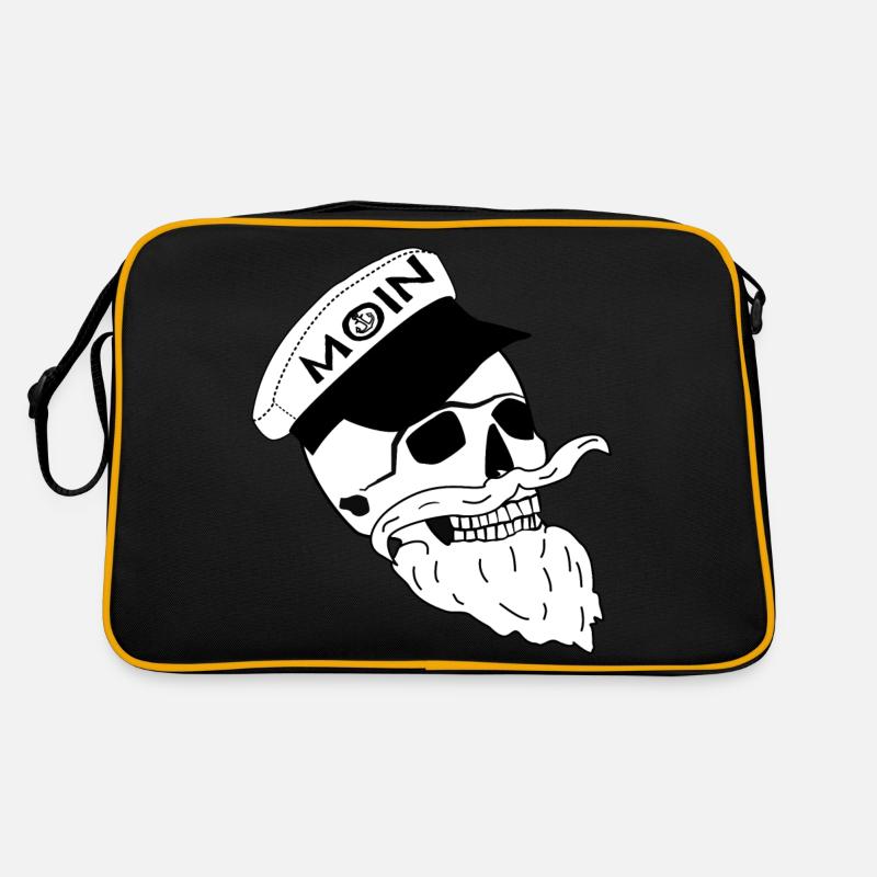 Totenkopf Moin Retro Tasche
