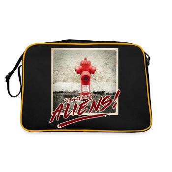 Étrangers 20 - Sac Retro - noir/or - Dos