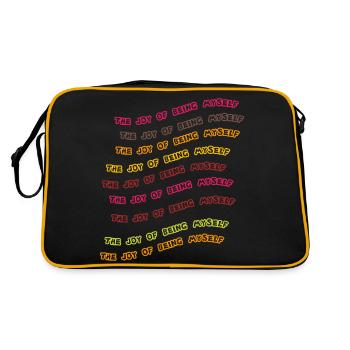 begeing my self - Sac Retro - noir/or - Dos
