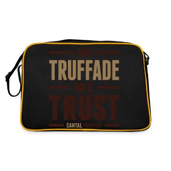 In truffade we trust - Sac Retro - noir/or - Dos