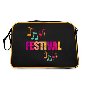 Summer Festival - Retro Bag - black/gold - Back