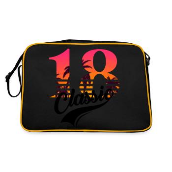 Issue 18- 18th anniversary - Retro Bag - black/gold - Back