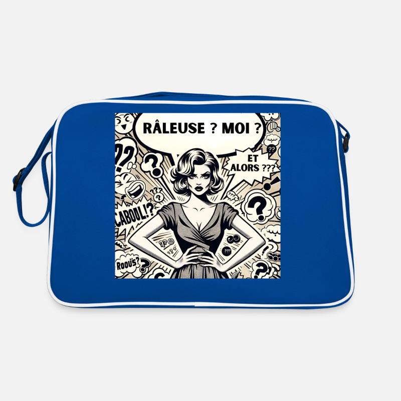 Humour fun Râleuse moi ? Et Alors ? Sac Retro